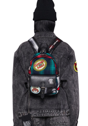 90s Cynic Plaid Backpack