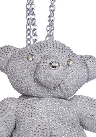 Bling Tormented Teddy Backpack
