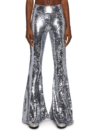 Mirror Ball Dancer Flare Pants