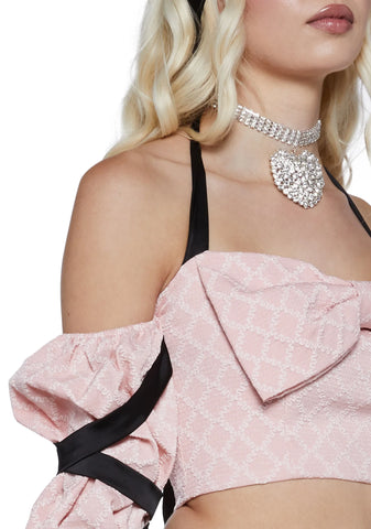 Tea Time Off The Shoulder Top