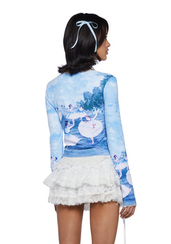 Dress Rehearsal Long Sleeve Top