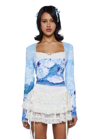 Dress Rehearsal Long Sleeve Top