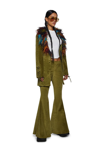 Stand Back Corduroy Jacket