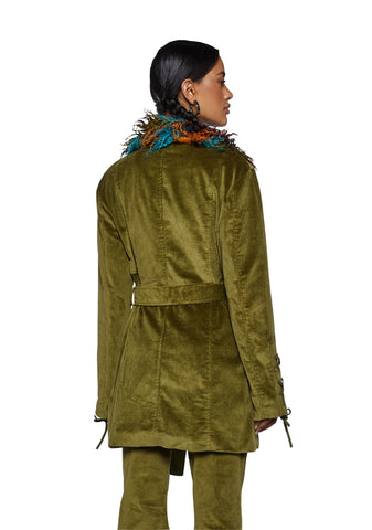 Stand Back Corduroy Jacket