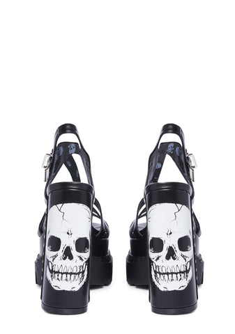 Surreal Platform Sandals