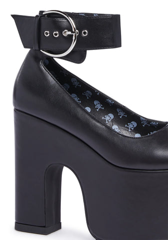 Step On It Platform Mary Janes