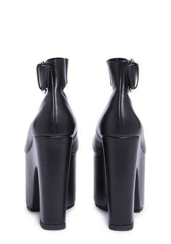 Step On It Platform Mary Janes