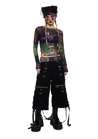 Lovely Bones Mesh Top