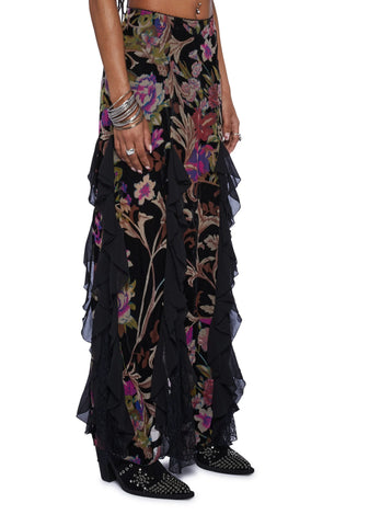 Stumbled On Sublime Maxi Skirt - Black
