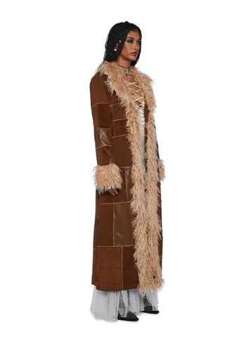 Wildflower Dreams Patchwork Coat