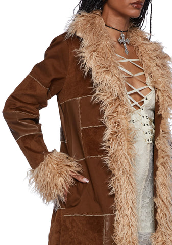 Wildflower Dreams Patchwork Coat