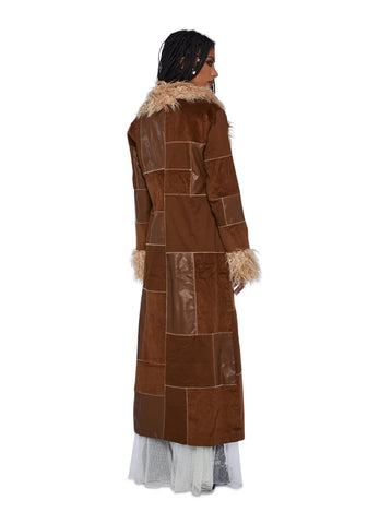 Wildflower Dreams Patchwork Coat