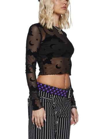 Spirited Rebel Mesh Top