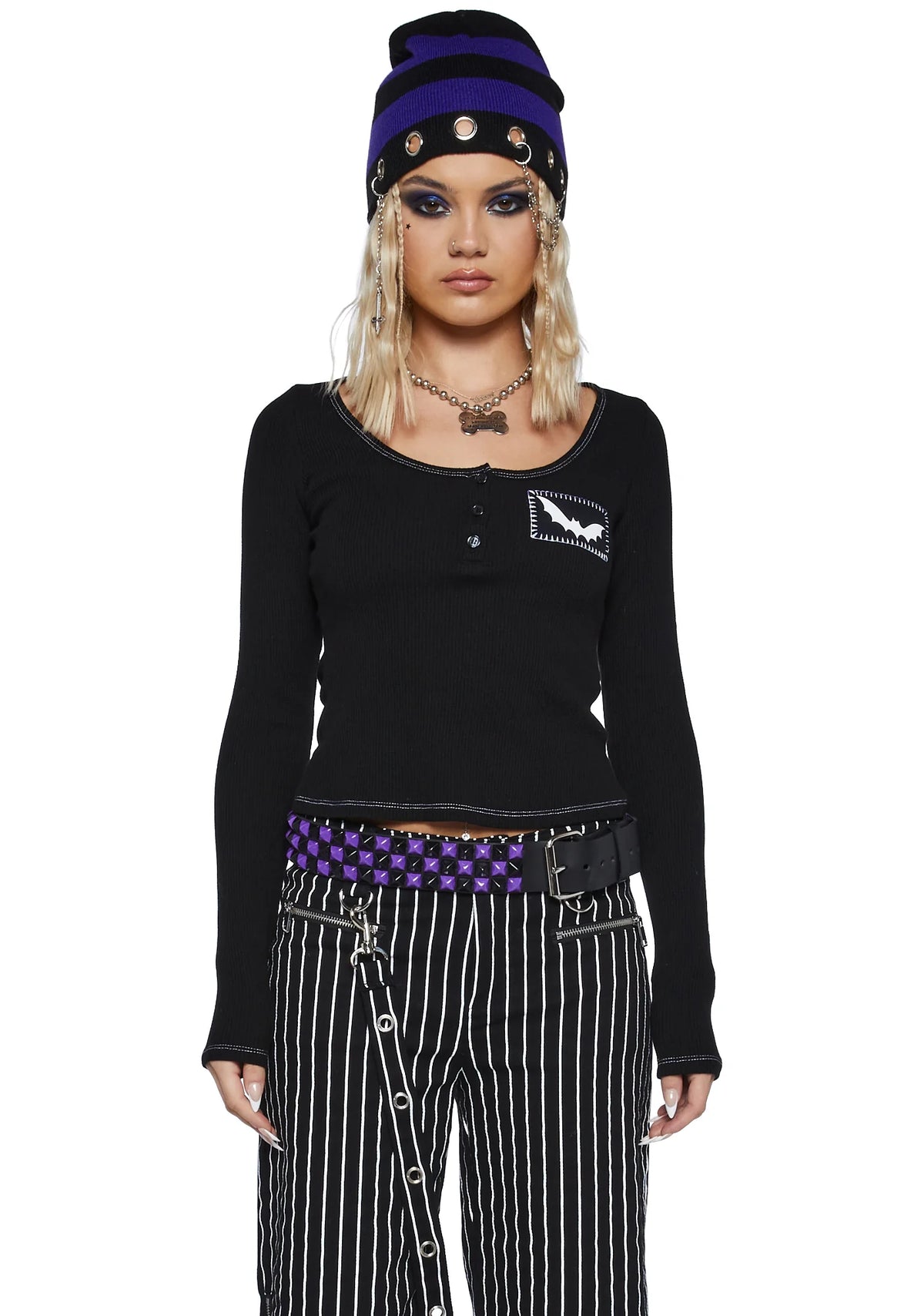 Beware Boys Knit Top