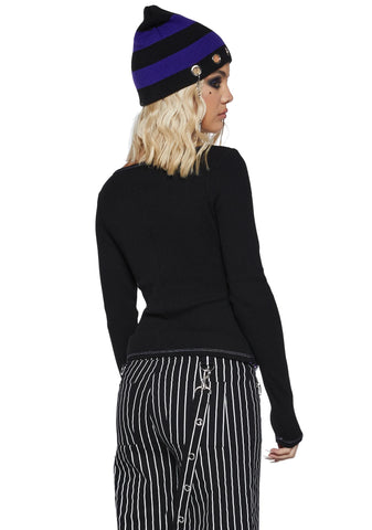 Beware Boys Knit Top