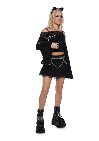 Tempting Me Off Shoulder Top