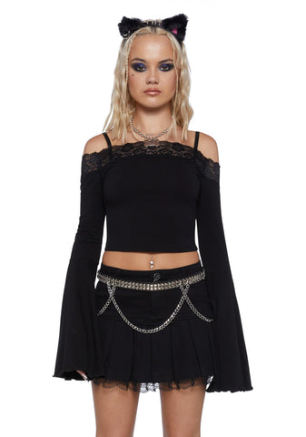 Tempting Me Off Shoulder Top