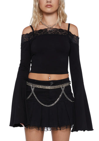 Tempting Me Off Shoulder Top