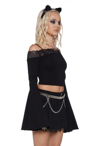 Tempting Me Off Shoulder Top