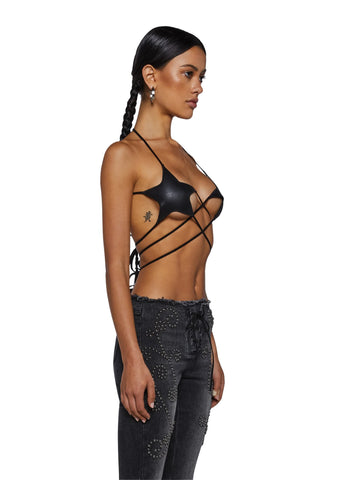 Backroads Bra Top- Black