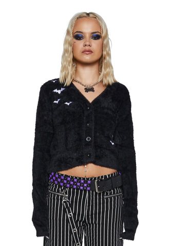 Magical Pursuits Cropped Cardigan