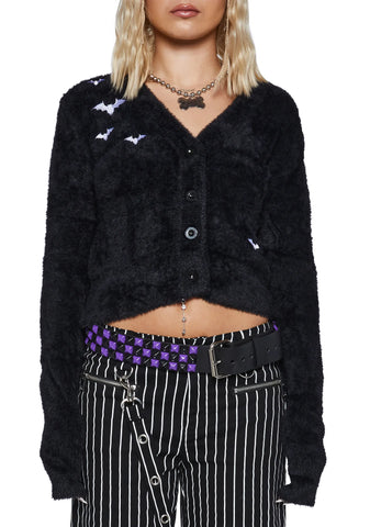 Magical Pursuits Cropped Cardigan