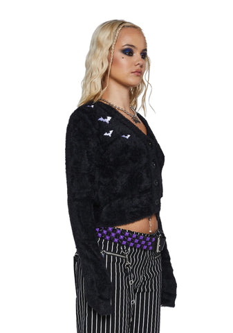 Magical Pursuits Cropped Cardigan