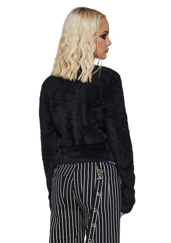Magical Pursuits Cropped Cardigan