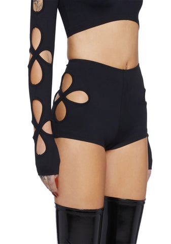 Star Child Cut-Out Shorts