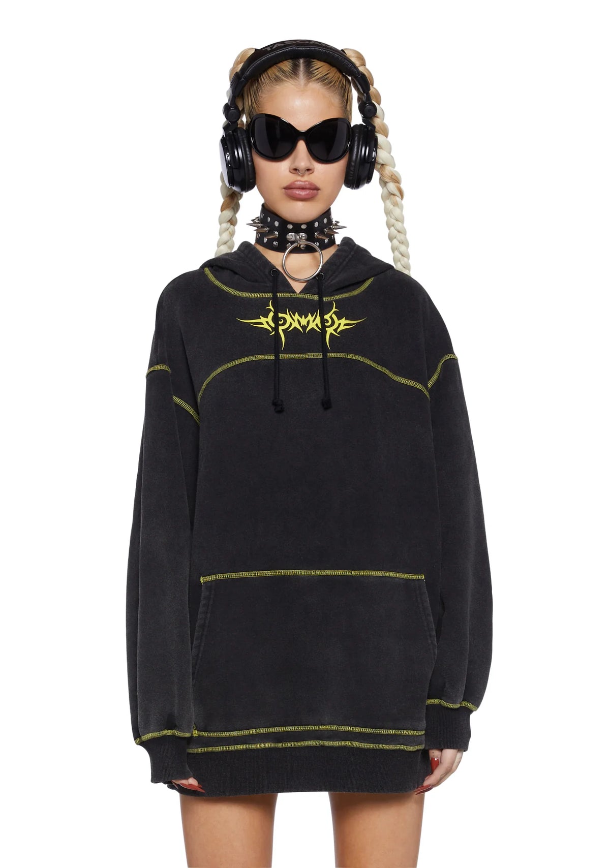 Ciphered Up Oversized Hoodie
