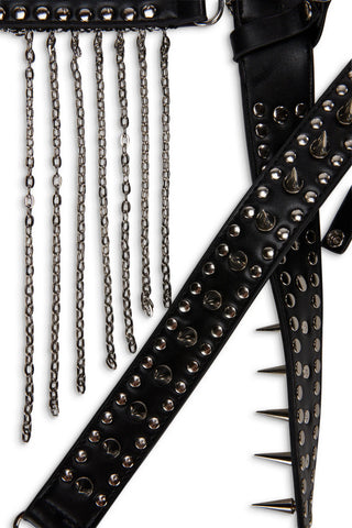 Cavern Crazy Spiked Belt