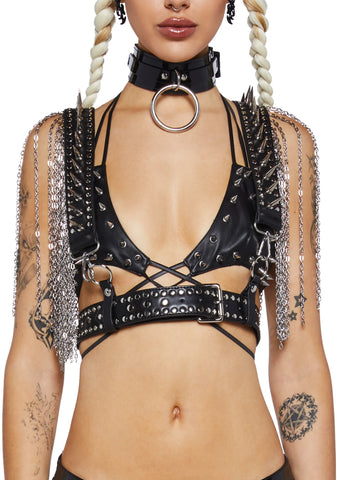 Cavern Crazy Spiked Belt