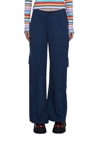 Alternative Anthem Cargo Pants- Blue