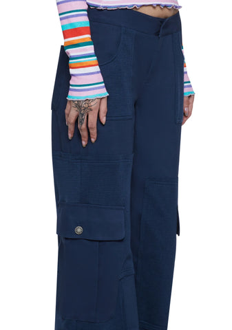 Alternative Anthem Cargo Pants- Blue