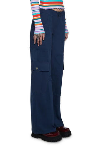 Alternative Anthem Cargo Pants- Blue