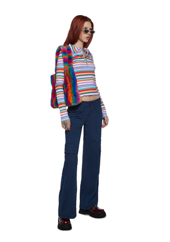 Alternative Anthem Cargo Pants- Blue