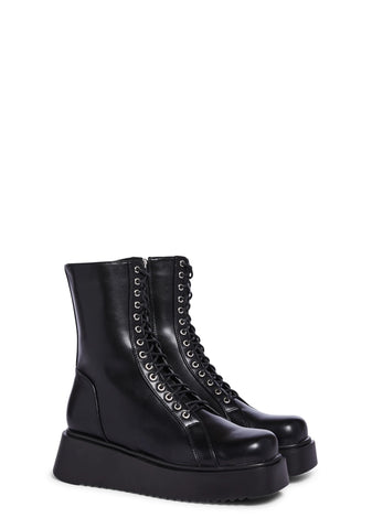 Play That Funk Combat Boots