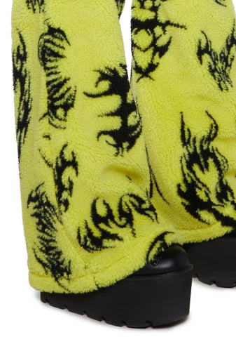 Ciphered Up Sherpa Leg Warmers