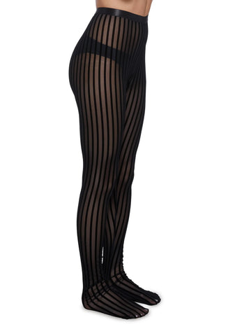 Spell Struck Striped Tights
