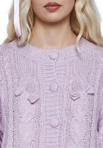 Sunshine Princess Knit Cardigan