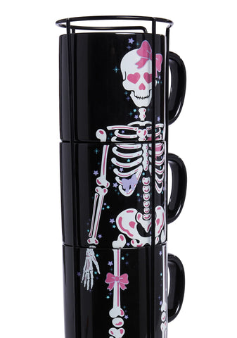 Heartless Charm Stackable Mugs