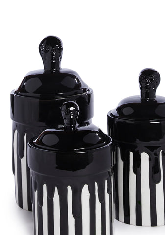 Haunted Cuisine Ceramic Jar Set