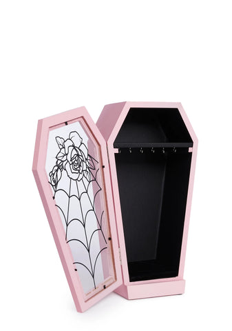 Eternal Jewel Coffin Jewelry Box - Pink
