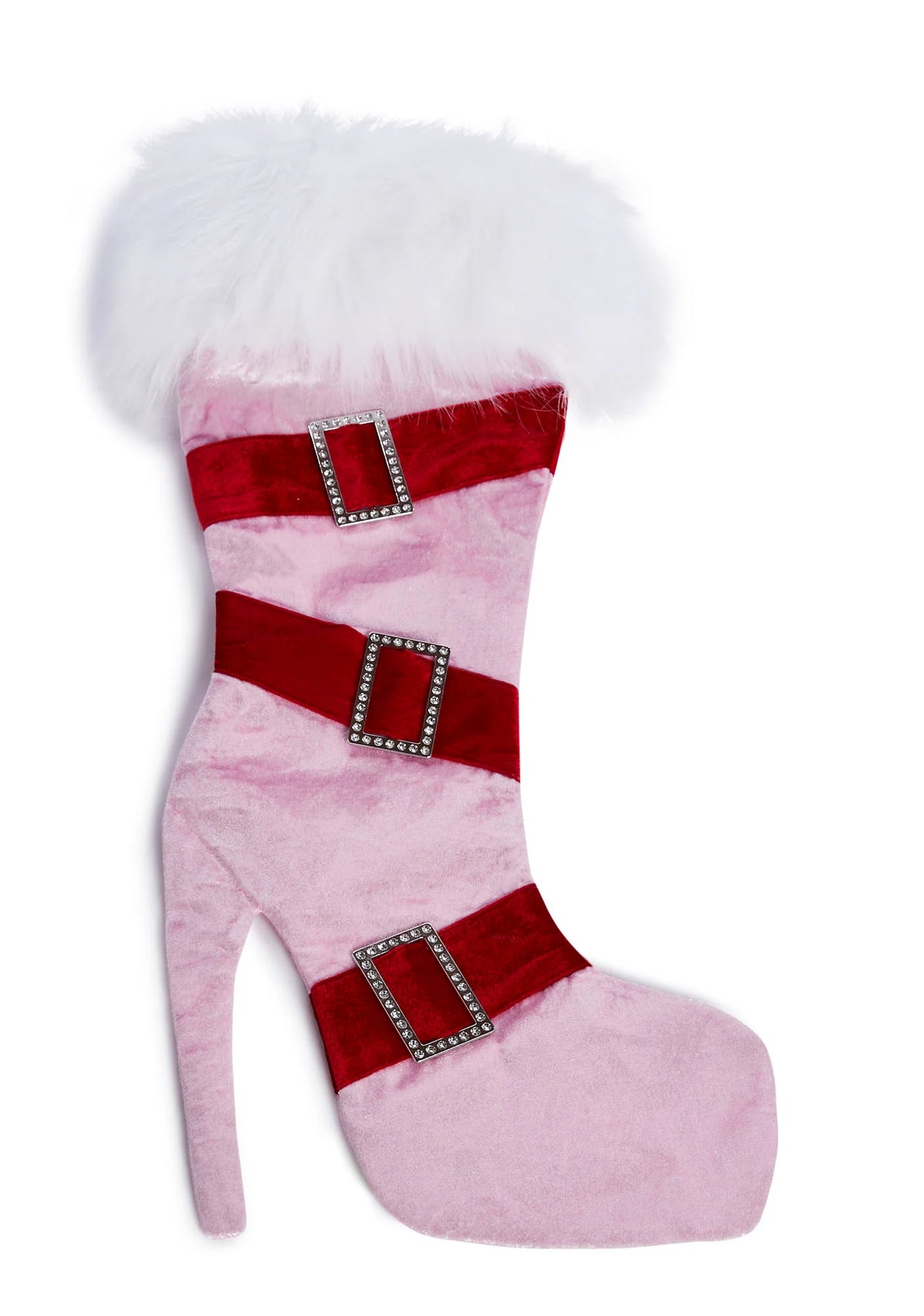 Holiday Hottie Stocking- Pink