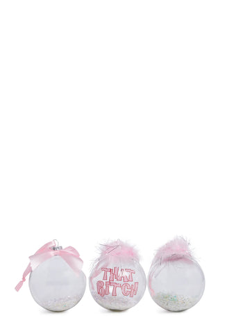 Babe Party Ornament Set