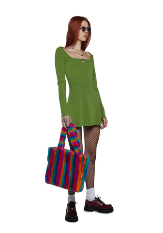 Spreading Love Tote Bag - Rainbow