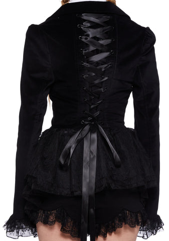 Spiritual Daze Velveteen Blazer