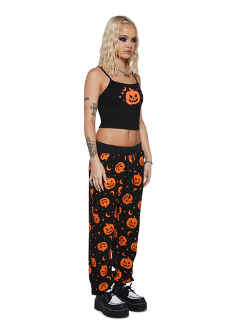 Carved Smiles Pajama Set