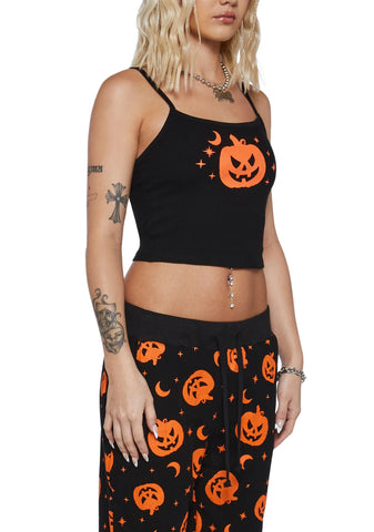 Carved Smiles Pajama Set