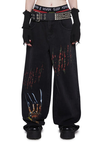 Bleeding Dreams Wide Leg Pants